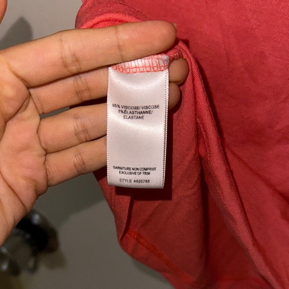 Jacob Coral Pink Cap Sleeve Fitted Blouse - Picture 4 of 4